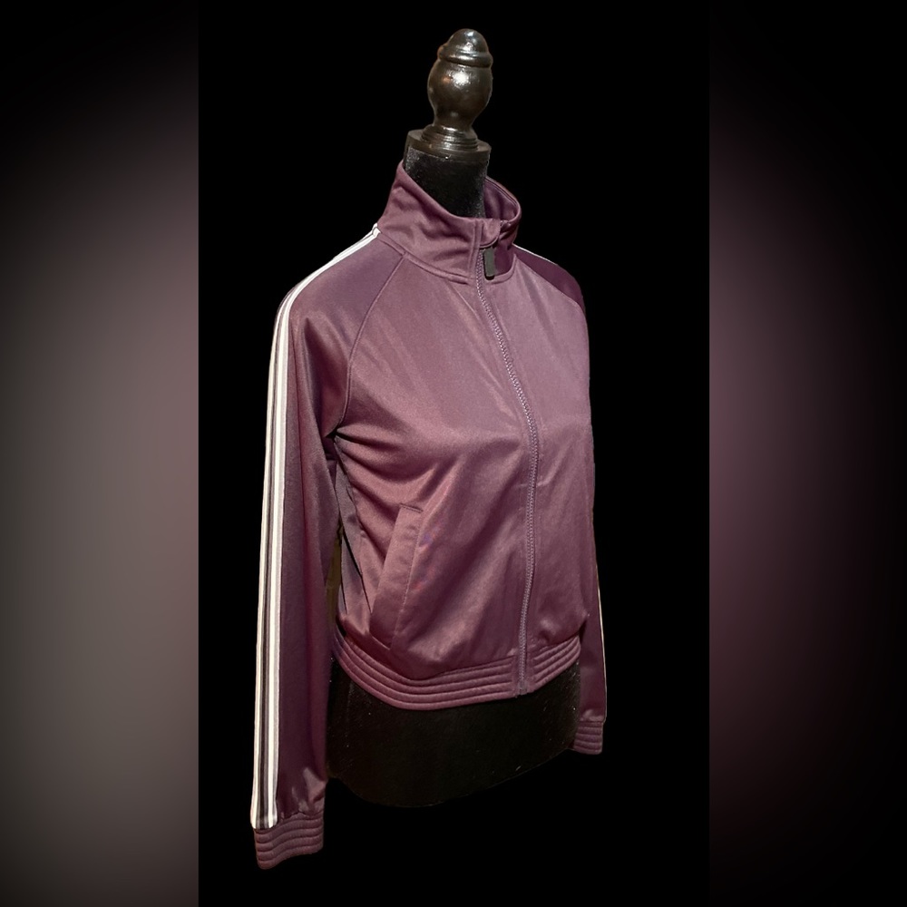 Mondetta: Plum Purple Bomber Jacket - Picture 2 of 16